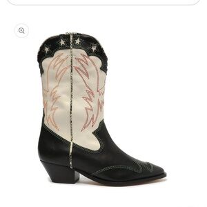 Schutz Cicera Leather Bootied
